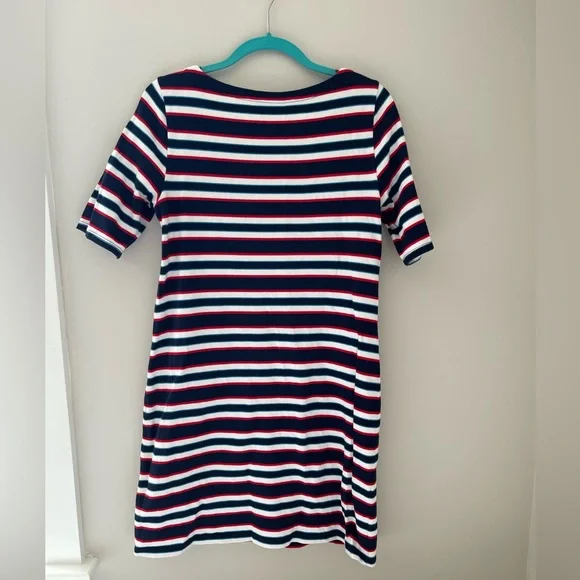 Tommy Hilfiger Navy and Red Striped Dress - Picture 8 of 8